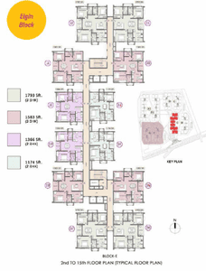 Project Image of 1174.13 - 1792.62 Sq.ft 2 BHK Apartment for buy in Brigade Citadel Phase 3