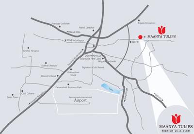 Project Image of 1144.0 - 2070.0 Sq.ft Residential Plot Plot for buy in Maanya Tulips