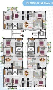 Project Image of 1218.0 - 1858.0 Sq.ft 2 BHK Apartment for buy in GBN Kusum Raj Residency