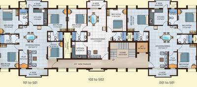 Project Image of 1270.0 - 1950.0 Sq.ft 2 BHK Apartment for buy in Basera Impression Plus