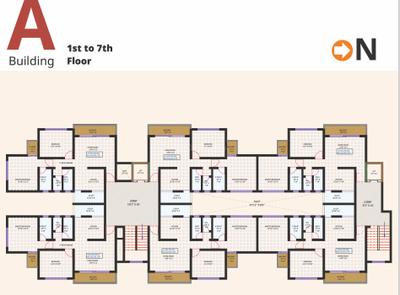 Project Image of 535.5 - 765.1 Sq.ft 1 BHK Apartment for buy in Symbiotic Skyline