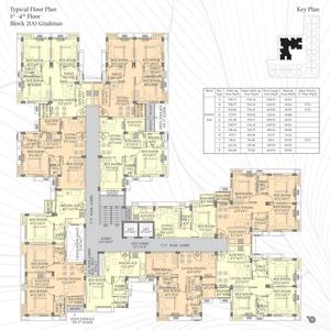 Project Image of 438.0 - 935.0 Sq.ft 1 BHK Apartment for buy in Realmark Kabyo Neer