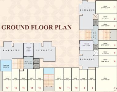 Project Image of 583.4 - 583.62 Sq.ft 2 BHK Apartment for buy in Shree Silvassa Twin Tower