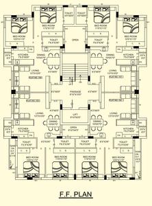 Project Image of 604.0 - 621.0 Sq.ft 2 BHK Apartment for buy in Aadarsh City Wing A