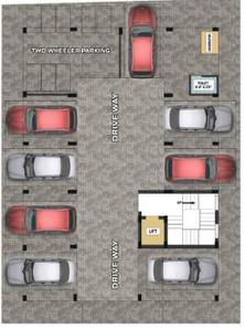 Project Image of 996.0 - 1051.0 Sq.ft 2 BHK Apartment for buy in Sunrise Saranga Flats
