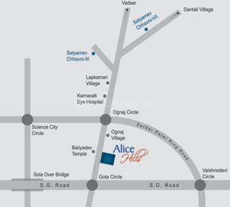 Project Image of 765.0 - 1251.0 Sq.ft 1 BHK Apartment for buy in Shree Gayatri Satyamev Alice Hills