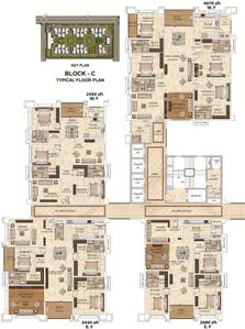 Project Image of 2595.0 - 4070.0 Sq.ft 3 BHK Apartment for buy in My Home Bhooja