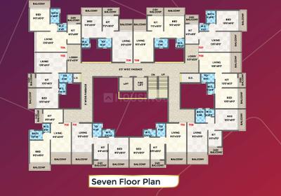 Project Image of 253.06 - 343.15 Sq.ft 1 BHK Apartment for buy in Bhaveshwar Feather
