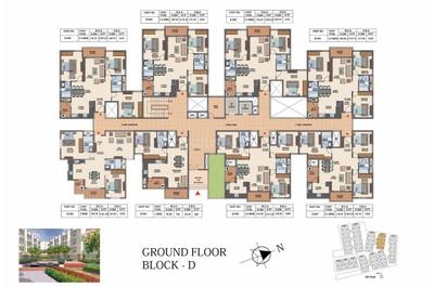 Project Image of 835.0 - 1640.0 Sq.ft 1 BHK Apartment for buy in BSCPL Bollineni Hillside 2