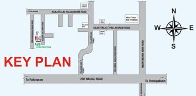 Project Image of 802.0 - 1054.0 Sq.ft 2 BHK Apartment for buy in AMS Sri Ganapathy Apartments