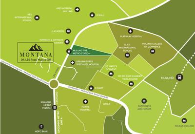 Project Image of 696.0 - 1397.0 Sq.ft 2 BHK Apartment for buy in Sheth Montana Phase 1