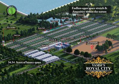 Project Image of 1251.63 - 24911.78 Sq.ft Residential Plot Plot for buy in Naga Leela Vamsi S Royal City