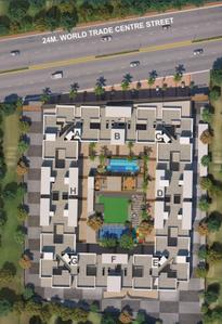 Project Image of 529.69 - 571.03 Sq.ft 2 BHK Apartment for buy in Roshan Milestone Wing H
