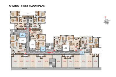 Project Image of 382.98 - 809.98 Sq.ft 1 BHK Apartment for buy in Amarnath River Nest Building A Wing C