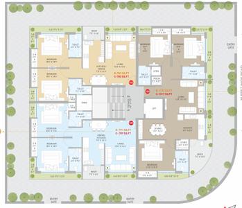 Project Image of 572.53 - 781.89 Sq.ft 2 BHK Apartment for buy in Akshar Bajrang Wadi