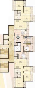 Project Image of 1065.0 - 1250.0 Sq.ft 2 BHK Apartment for buy in Dweepmala Prathamesh Home