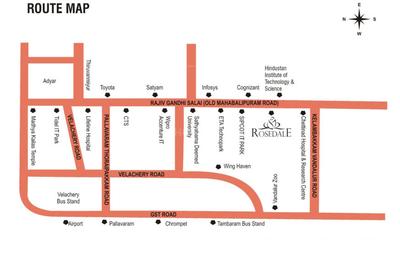 Project Image of 729 Sq.ft 1 BHK Apartment / Flat for sale in Padur for Rs. 4000000