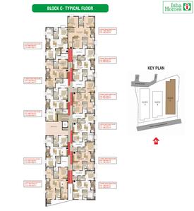 Project Image of 566.0 - 930.0 Sq.ft 2 BHK Apartment for buy in Isha Santhosham