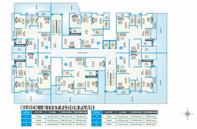 Project Image of 875.0 - 1790.0 Sq.ft 2 BHK Apartment for buy in Kirti Raman Residency