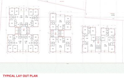 Project Image of 2475 Sq.ft 3 BHK Apartment / Flat for sale in Vesu for Rs. 15200000