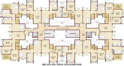 Project Image of 305.48 - 416.99 Sq.ft 1 BHK Apartment for buy in Tulsi Sharnam