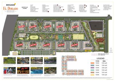 Project Image of 0.0 - 322.81 Sq.ft 1 BHK Apartment for buy in Brigade Cobalt At Brigade El Dorado Phase 2