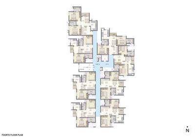 Project Image of 888.0 - 2248.0 Sq.ft 2 BHK Apartment for buy in Sidharth Square