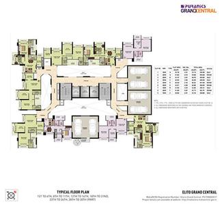 Project Image of 335.0 - 453.0 Sq.ft 1 BHK Apartment for buy in Puraniks Tresora Grand Central