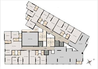 Project Image of 302.47 - 737.0 Sq.ft 1 RK Apartment for buy in Star Sayba Royal