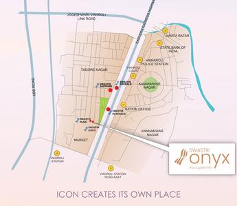 Project Image of 405.0 - 570.0 Sq.ft 1 BHK Apartment for buy in Swastik Onyx