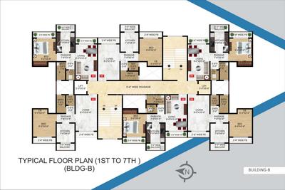 Project Image of 422.0 - 597.61 Sq.ft 1 BHK Apartment for buy in Sagar Homes