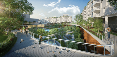 Project Image of 615.8 - 3026.38 Sq.ft 2 BHK Apartment for buy in Rishabh The Parksyde Phase V
