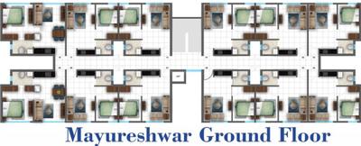 Project Image of 299.02 - 648.53 Sq.ft 1 BHK Apartment for buy in Disha Ashtavinayak Ultramodern Township Phase 1
