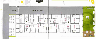 Project Image of 0.0 - 1125.0 Sq.ft 2 BHK Apartment for buy in Shri Hari Sahitya Residency