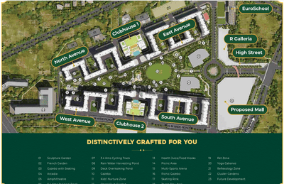 Project Image of 343.0 - 792.44 Sq.ft 1 BHK Apartment for buy in Runwal Gardens Phase 3 Bldg No 29 30