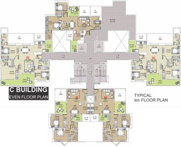 Project Image of 459.4 - 582.0 Sq.ft 2 BHK Apartment for buy in Mittal Sun Exotica Phase 1