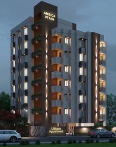 Ambica Uttam Appartment Elevation 1