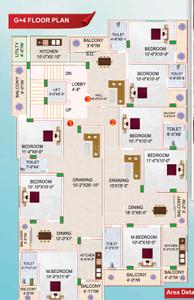 Project Image of 902.0 - 1321.0 Sq.ft 2 BHK Apartment for buy in Saba Divyakirti