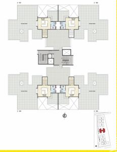Project Image of 738.73 - 1523.09 Sq.ft 2 BHK Apartment for buy in Goel Ganga Platino