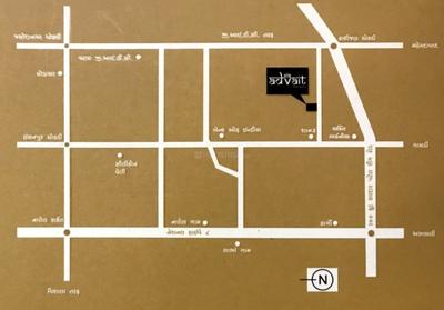 Shivam Advait Residency Location Plan 1