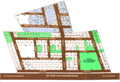 Annai Nagar Layout Plan 1