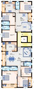 Project Image of 743.0 - 1613.0 Sq.ft 2 BHK Apartment for buy in Tritvam Sri Krishna