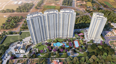 Project Image of 1081.0 - 1789.0 Sq.ft 2 BHK Apartment for buy in Prestige Garden Breeze The Prestige City