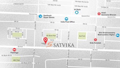 Project Image of 0.0 - 1900.0 Sq.ft 3 BHK Apartment for buy in India Satvika