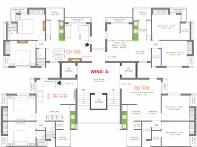 Project Image of 551.0 - 721.61 Sq.ft 2 BHK Apartment for buy in Sky Heights