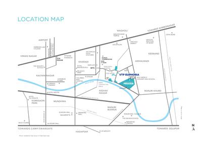 Project Image of 464.89 - 680.96 Sq.ft 1 BHK Apartment for buy in VTP Euphoria Phase 1