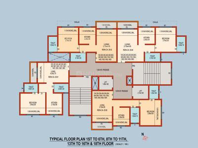 Project Image of 306.13 - 322.81 Sq.ft 1 BHK Apartment for buy in One Keystone