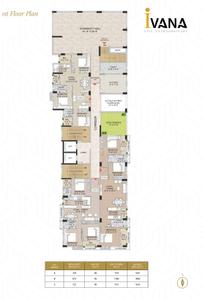 Project Image of 1168.0 - 1683.0 Sq.ft 3 BHK Apartment for buy in GRK Ivana