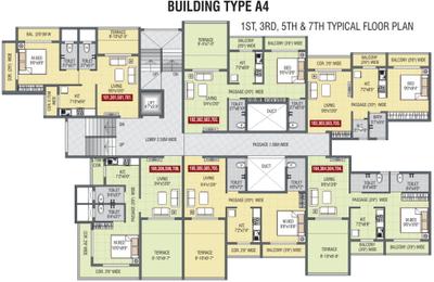 Project Image of 606.0 - 995.0 Sq.ft 1 BHK Apartment for buy in JP Harmony
