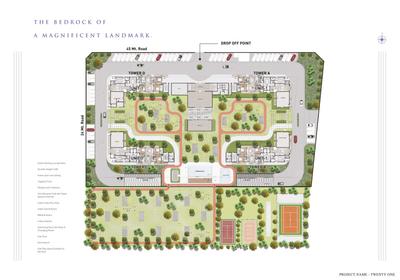 Project Image of 2650 Sq.ft 3 BHK Apartment / Flat for sale in Gomti Nagar for Rs. 25300000